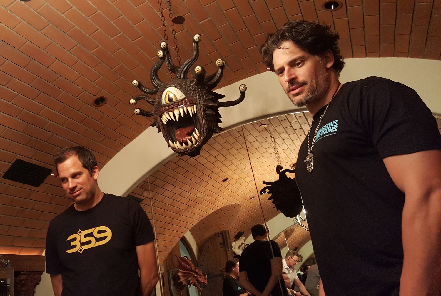 Joe manganiello dungeons and dragons table